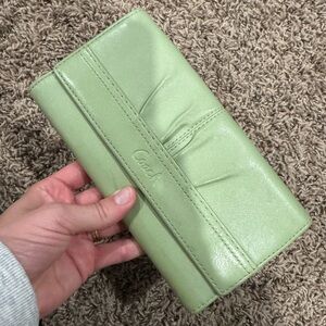 Coach Green Wallet